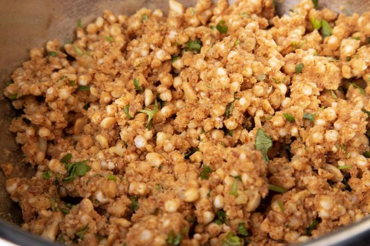 Prepared mixture.